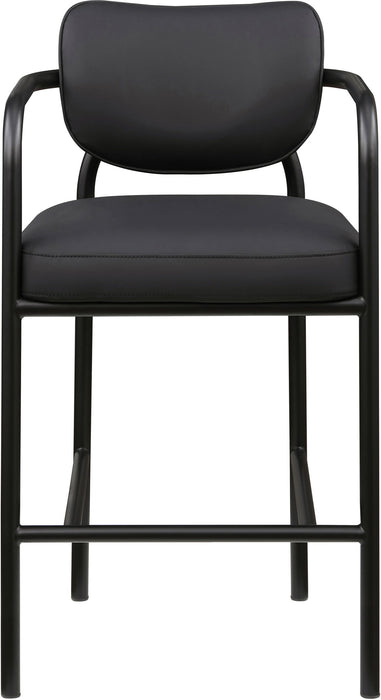 Serava - Vegan Leather Upholstered Bar Stool