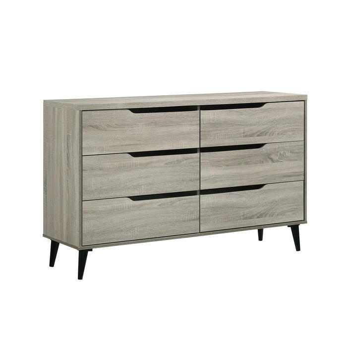 Ernesto - 6-Drawer Dresser With Interlock