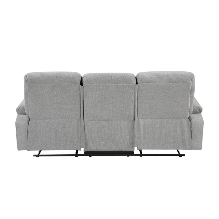 Jules - Double Reclining Sofa - Gray
