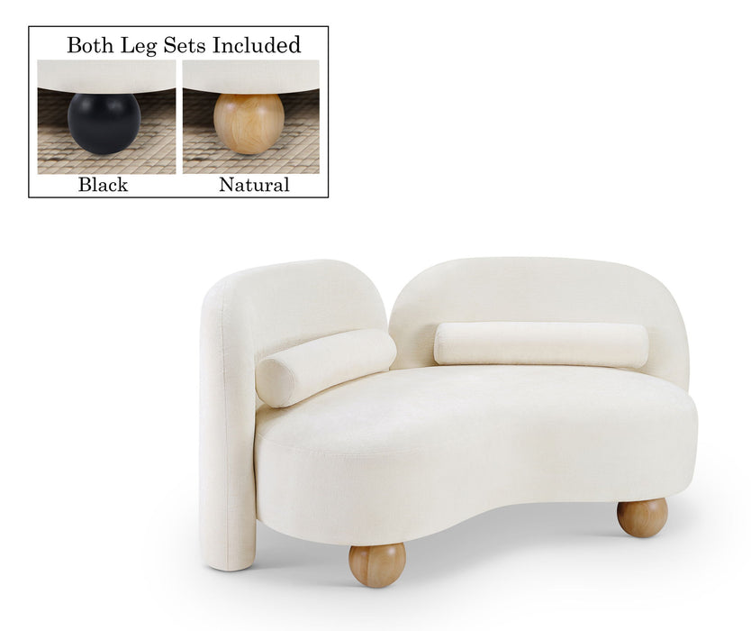 Daphne - Chenille Loveseat