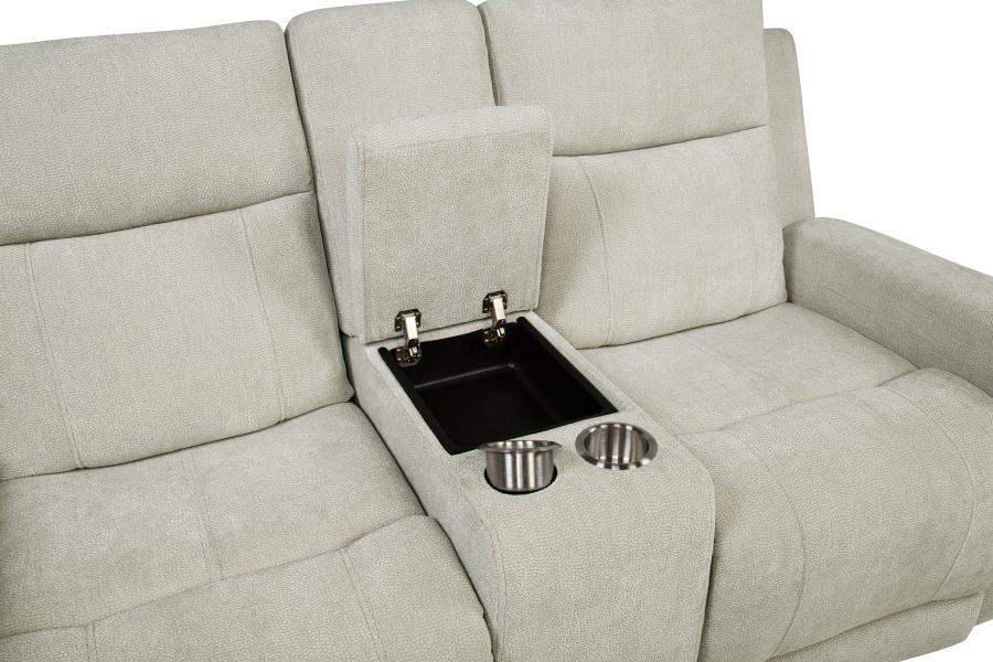 Kennett - Chenille Upholstered Power Reclining Loveseat