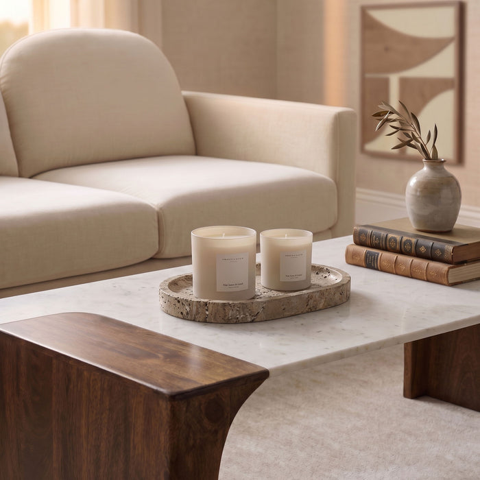 Ophelia - Travertine Tray