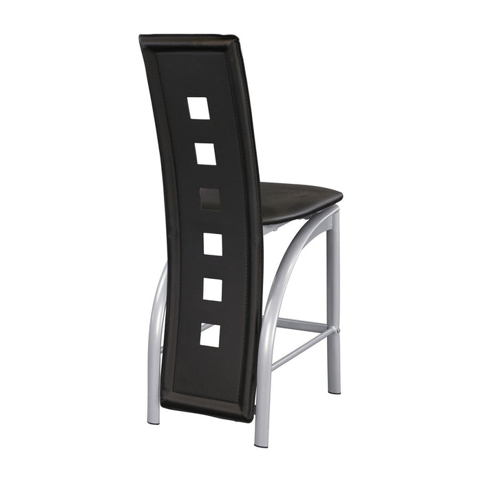 Sona - Counter Height Chair (Set of 2) - Black