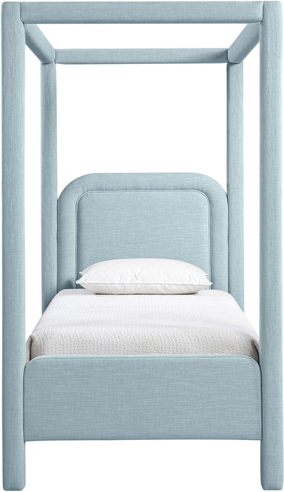 Salina - Linen Textured Fabric Upholstered Bed