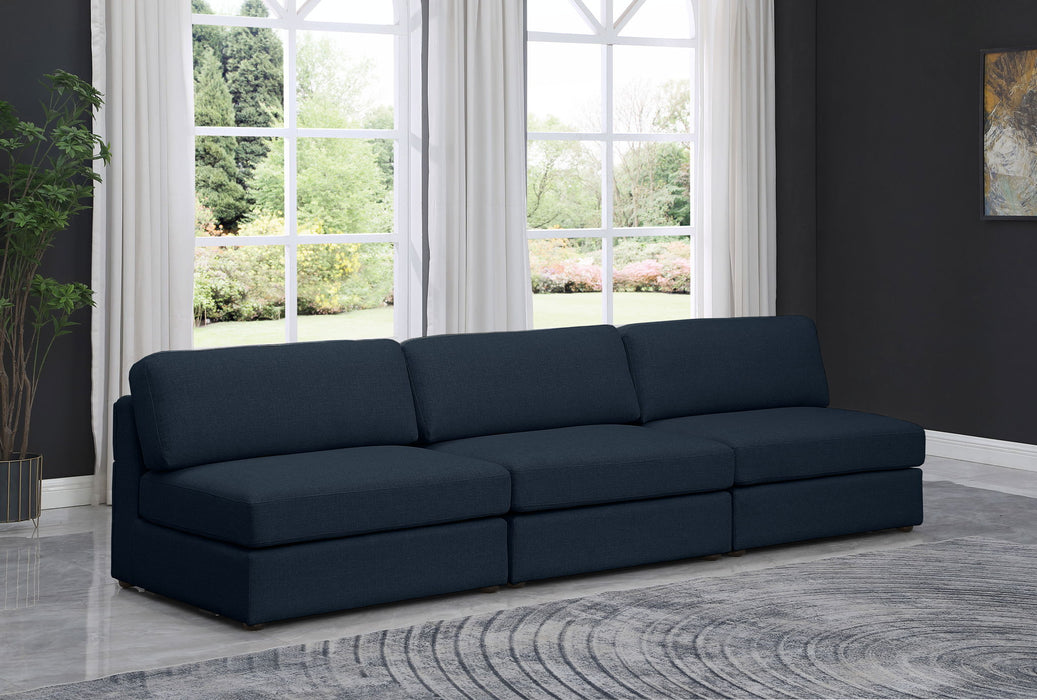 Beckham - Modular 3 Seat Armless Sofa