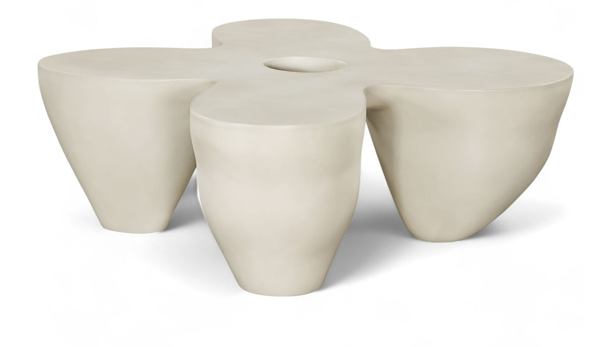 Fiore - Concrete Coffee Table - Taupe