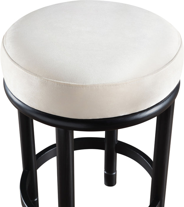 Monette - Counter Stool With Black Base