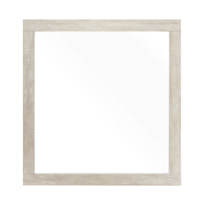 Aspen - Mirror - Natural Oak