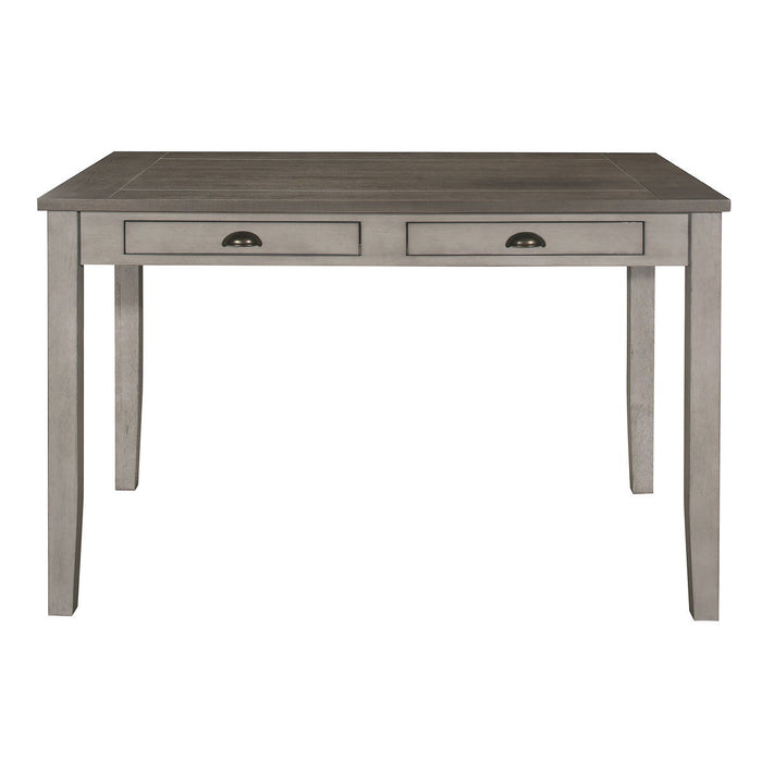 Brightleaf - 5 Piece Dining Room Set (Table & 4 Side Chairs) - Gray
