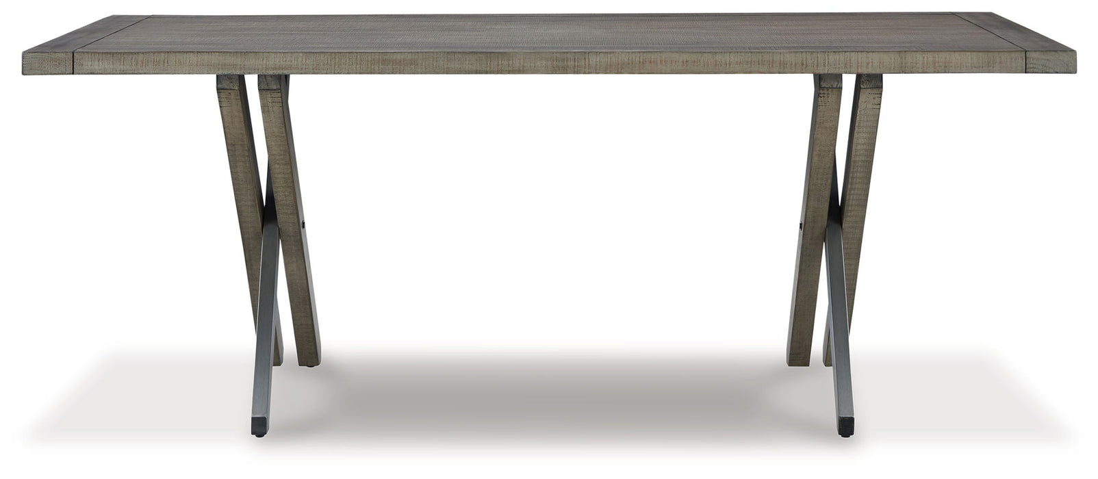 Krystanza - Rectangular Dining Room Table - Weathered Gray