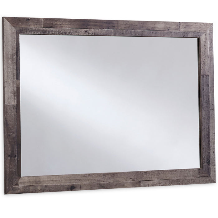 Derekson - Bedroom Mirror - Multi Gray