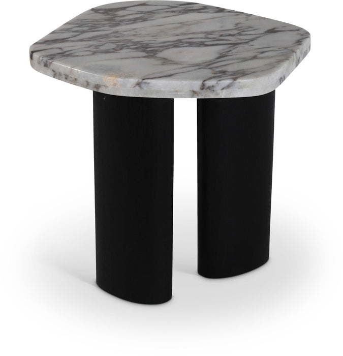 Puglia - Marble Top And Oak Wood Base Table