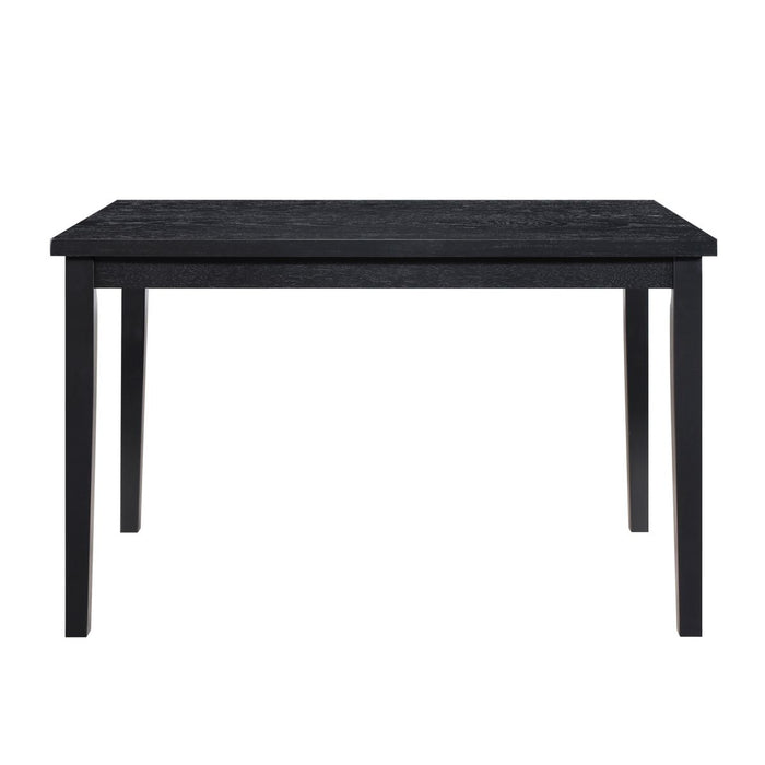 Andreas - 5 Piece Dining Room Set (Table & 4 Side Chairs) - Black / Gray