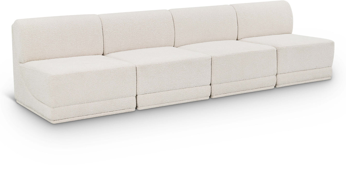 Ollie - 4 Seat Armless Modular Sofa
