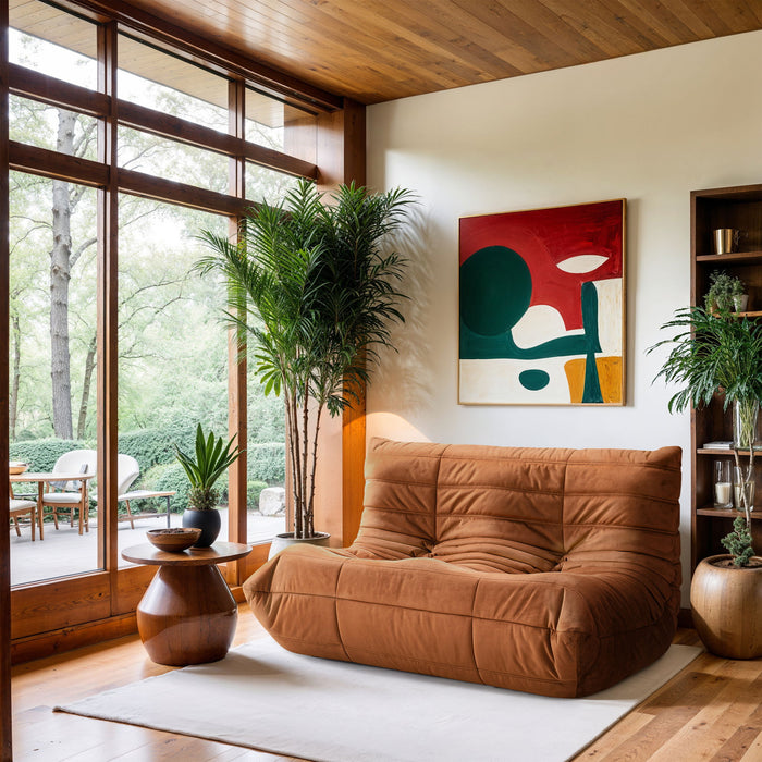 Relax - Velvet 54.75" Upholstered Loveseat