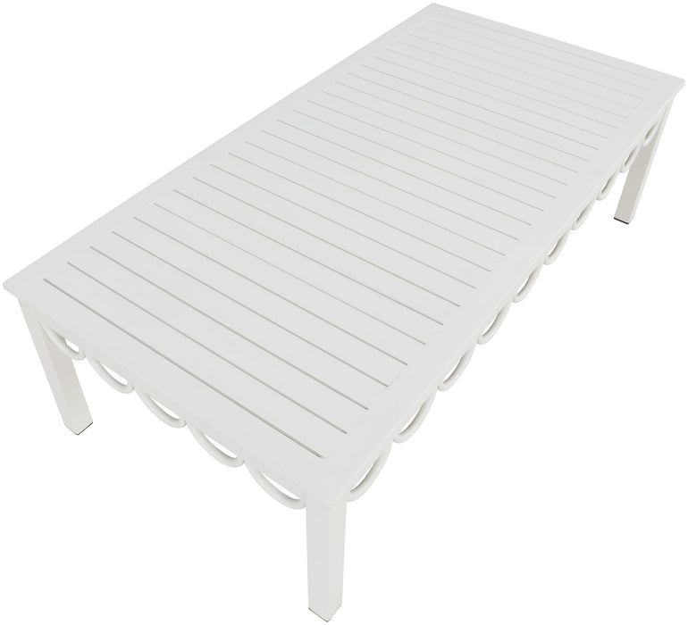 Portofino - Aluminum Outdoor Patio Coffee Table