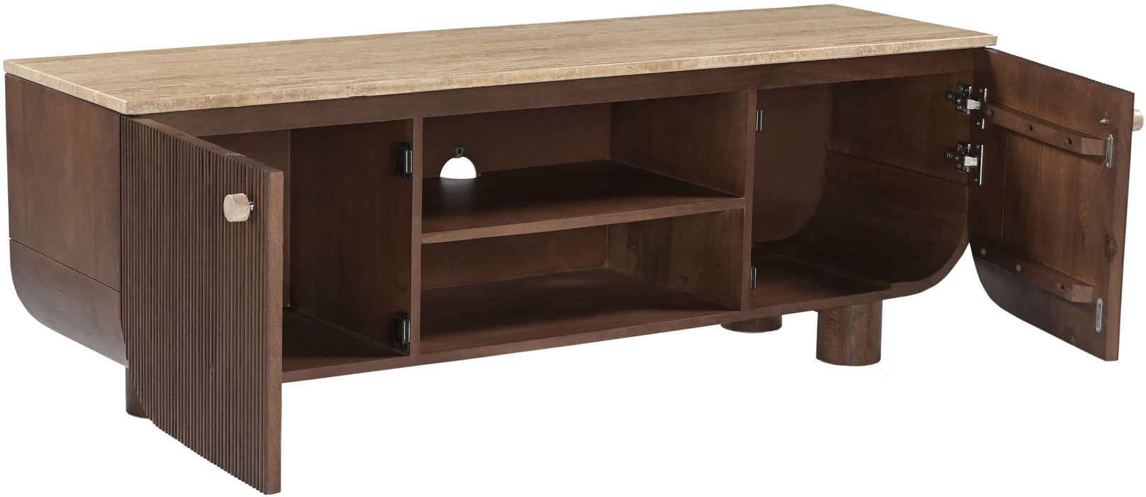 Cressa - Mango Wood Media Console