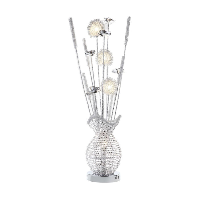 Bellflower - Table Lamp - Silver