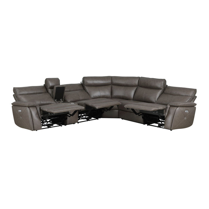 Maroni - Modular Power Reclining Sectional With Power Headrests