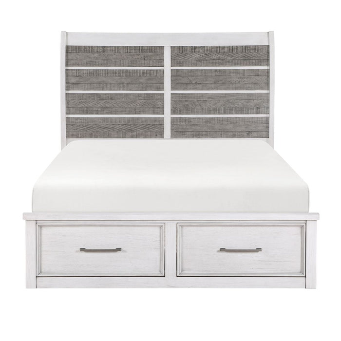 Ambrose - Platform Bed With Storage Footboard
