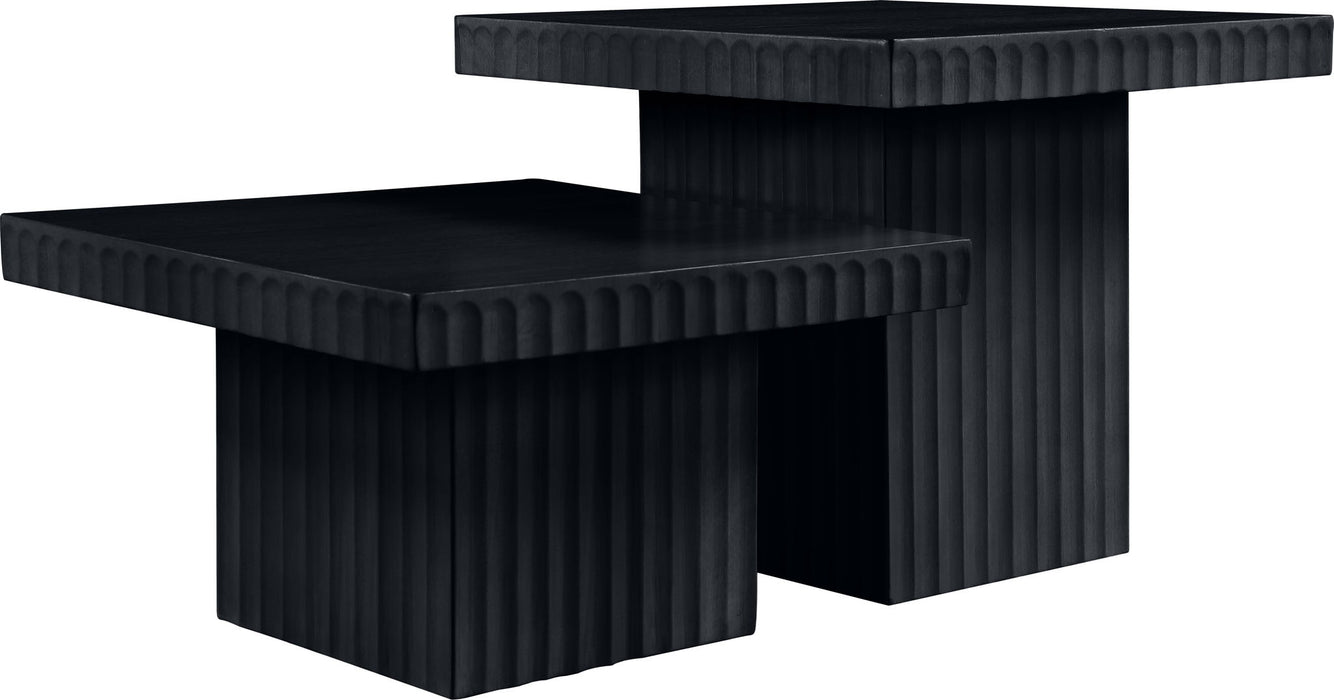 Spencer - Oak Veneer 2 Piece Coffee Table