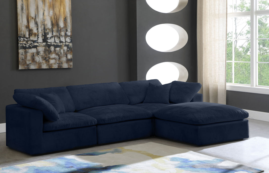 Cozy - 4 Piece Modular Sectional With Chaise