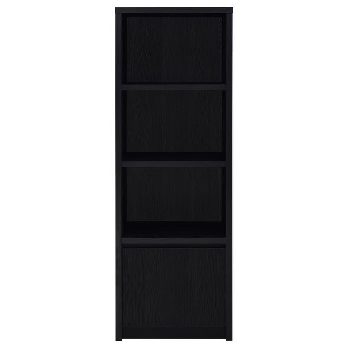 Winfield - 3-Sheld Media Tower Entertainment Pier - Black