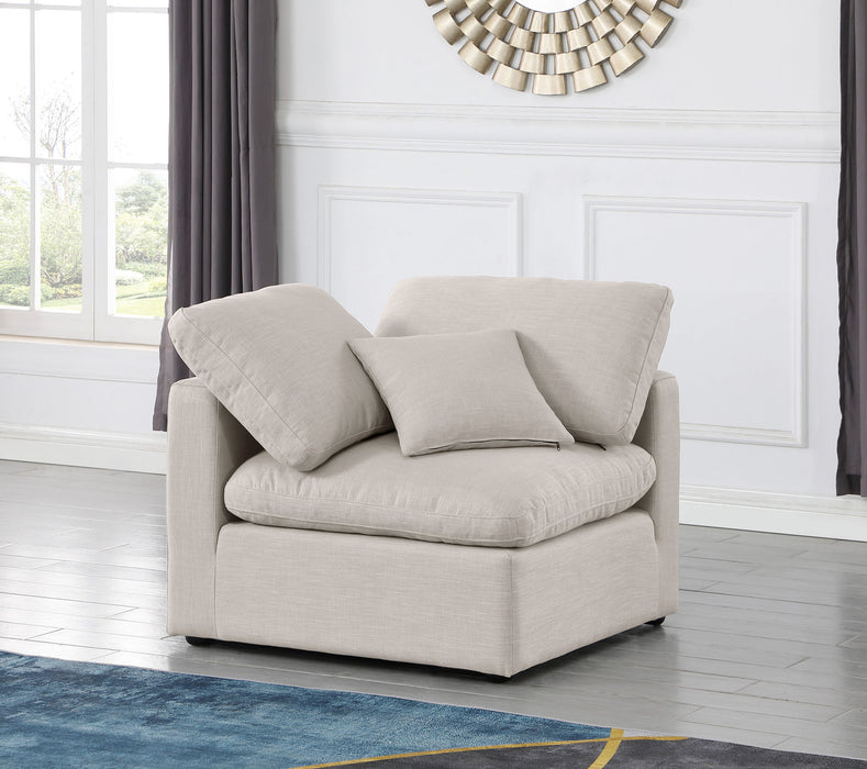 Indulge - Linen Corner Chair