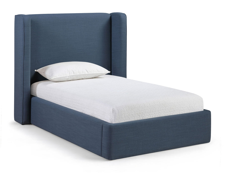 Kendall - Linen Textured Fabric Upholstered Bed