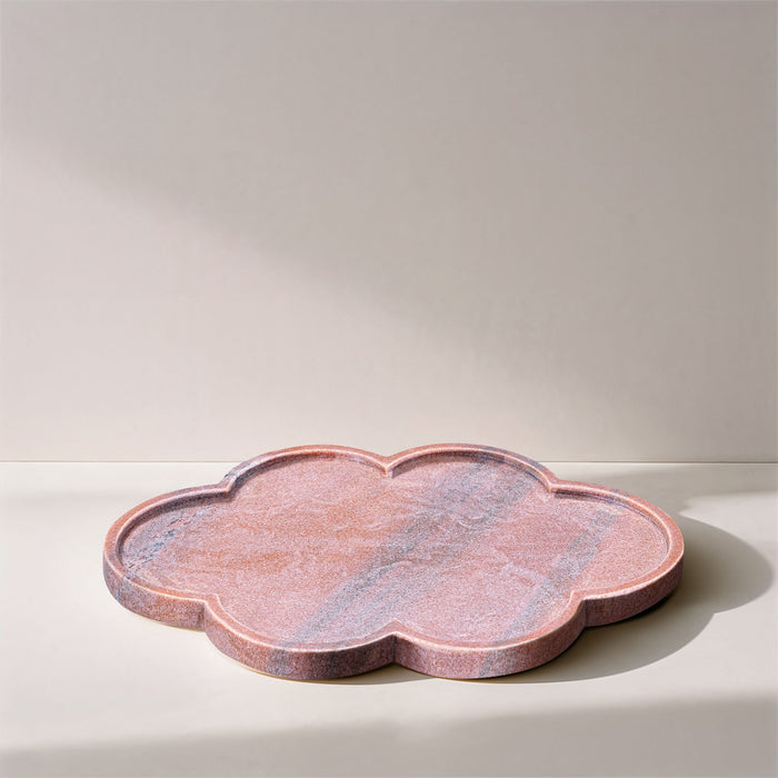 Rimini - Marble Clover Shaped Tray