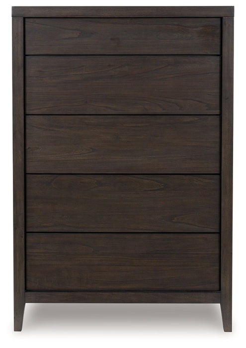 Westonfort - Five Drawer Chest - Espresso