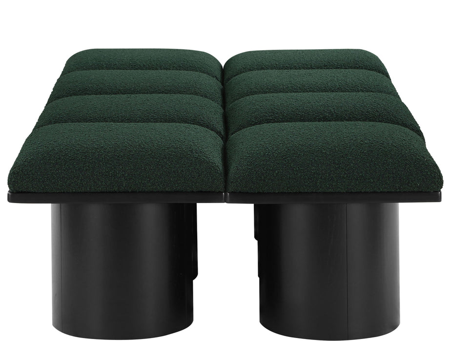 Pavilion - 8 Piece Modular Bench With Black Base