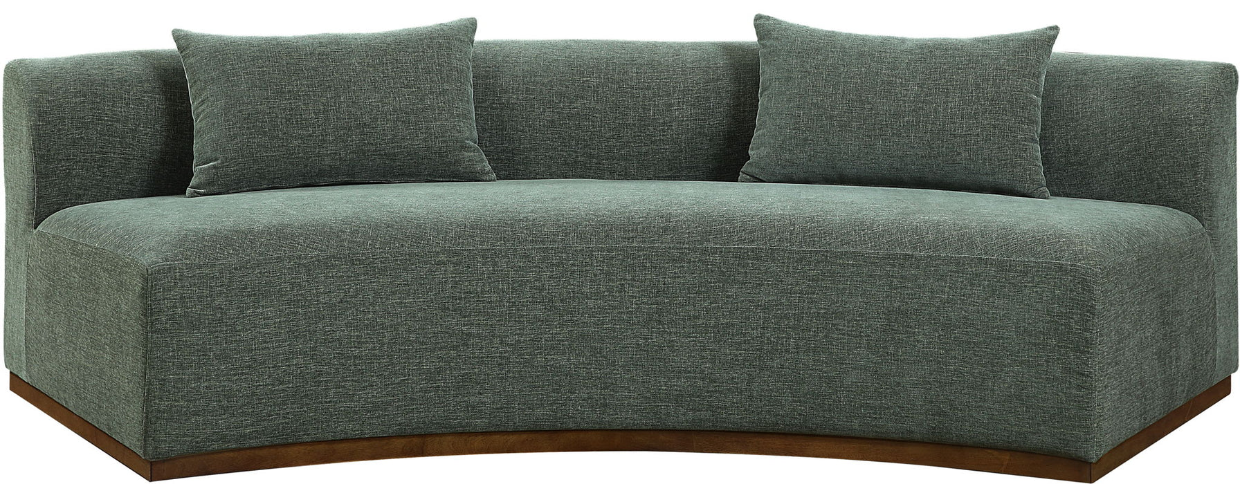 Avanti - 104" Chenille Fabric Upholstered Sofa