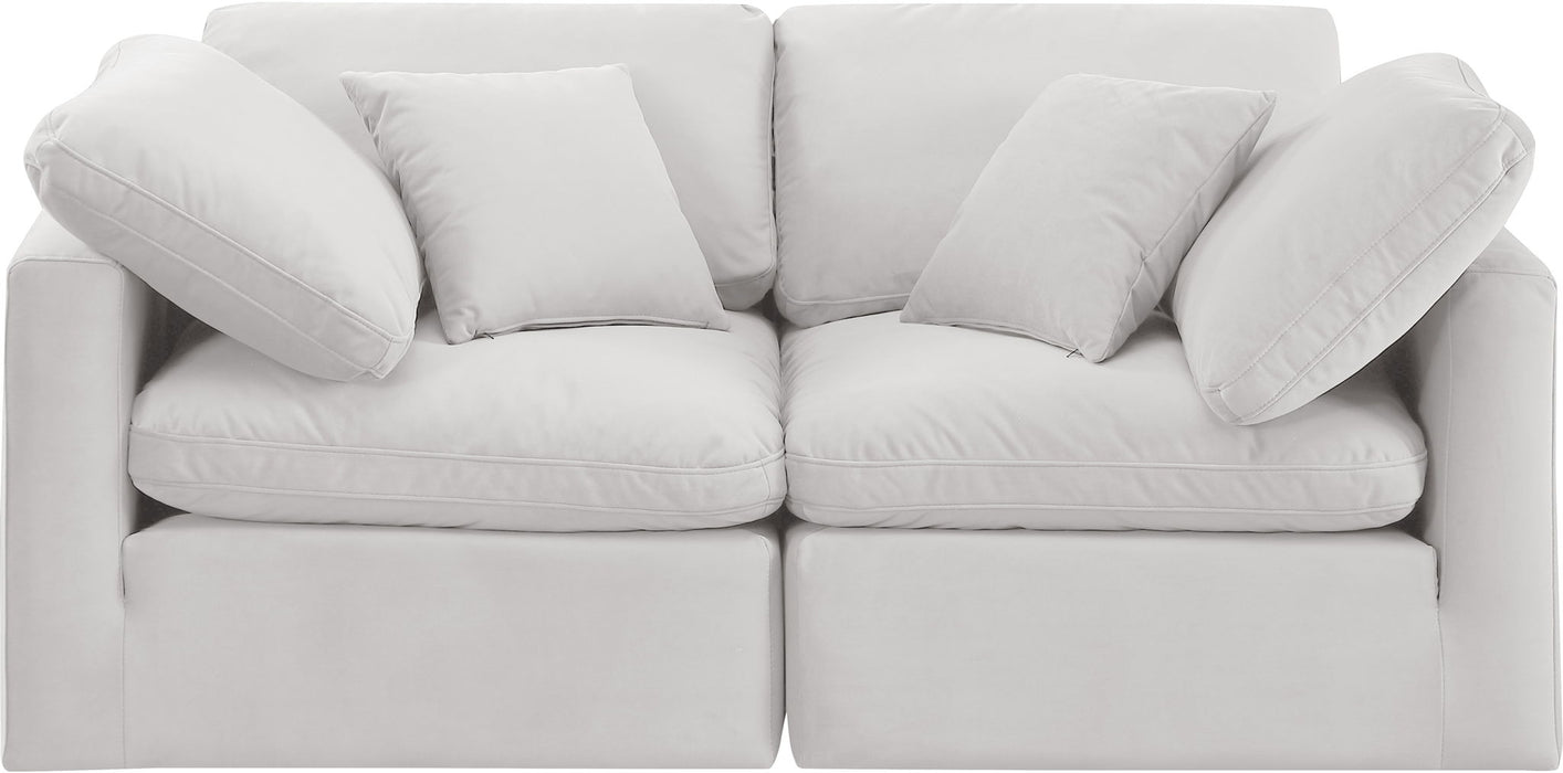 Indulge - Velvet 2 Seat Modular Sofa