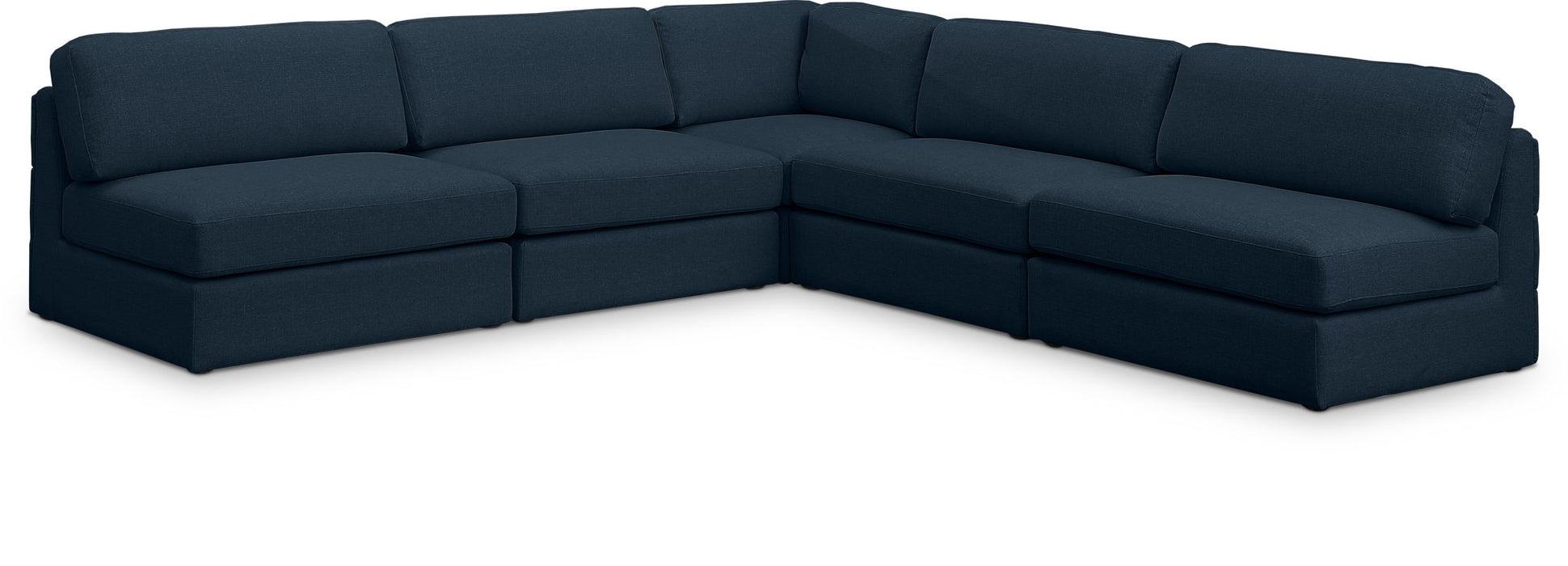 Beckham - 5 Piece Modular Corner Armless Sectional