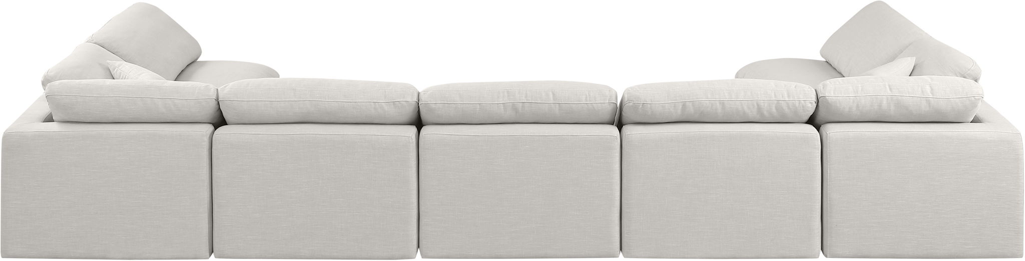 Indulge - Linen 7 Piece Modular U-Shaped Sectional