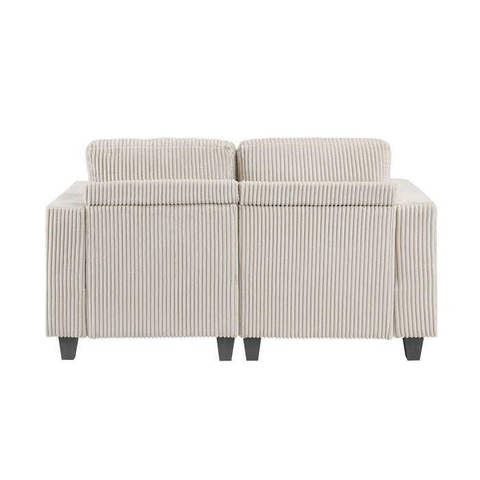 Walterboro - Loveseat With Storage, Storage Pouches And Charging Ports