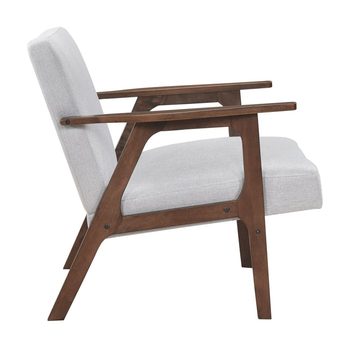 Omara - Accent Chair Dark Brown Base