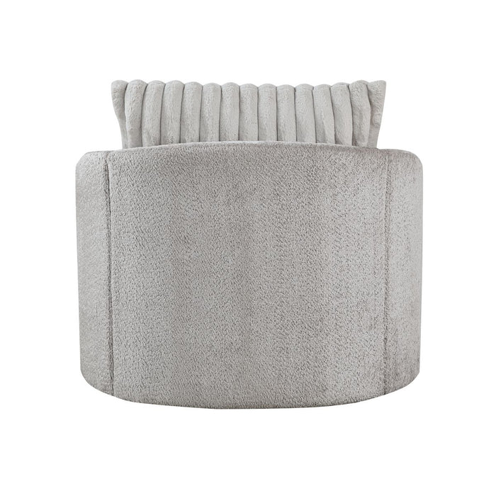 Francine - Swivel Chair - Gray