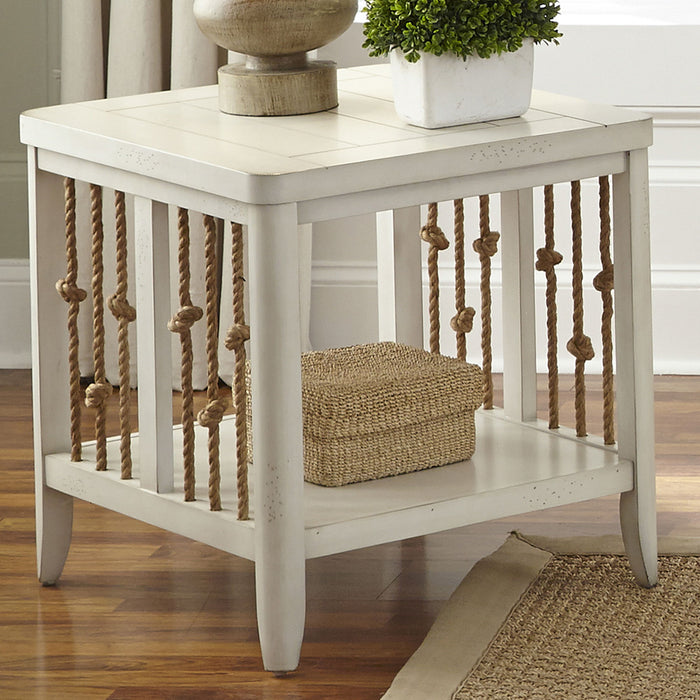 Dockside - 3 Piece Table Set (1 Cocktail 2 End Tables) - White