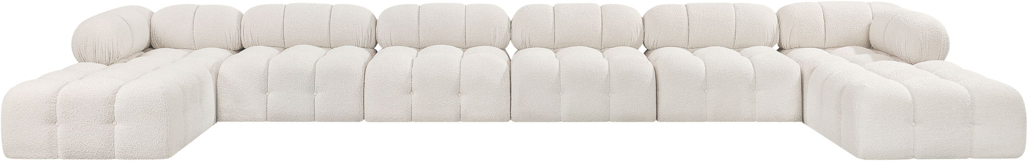 Ames - 8 Piece Fabric Modular Sectional