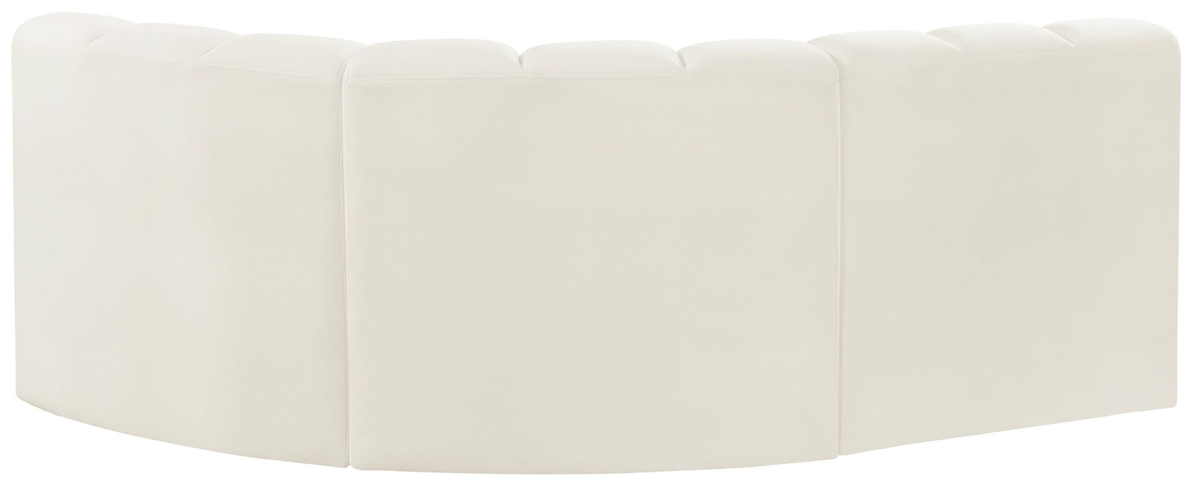 Arc - Velvet 3 Piece Sofa