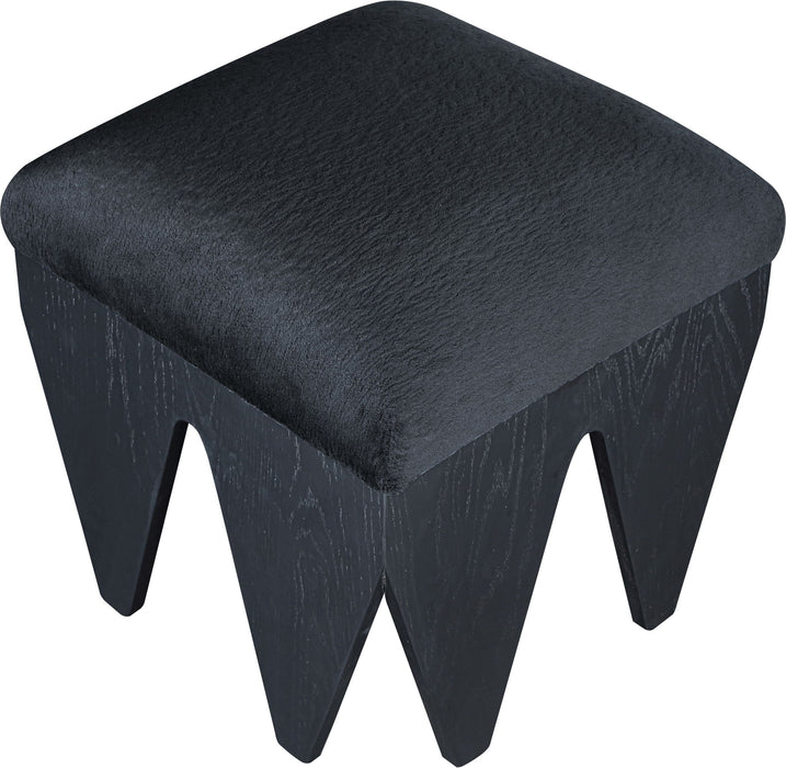 Altair - Fabric Bench - Black Base