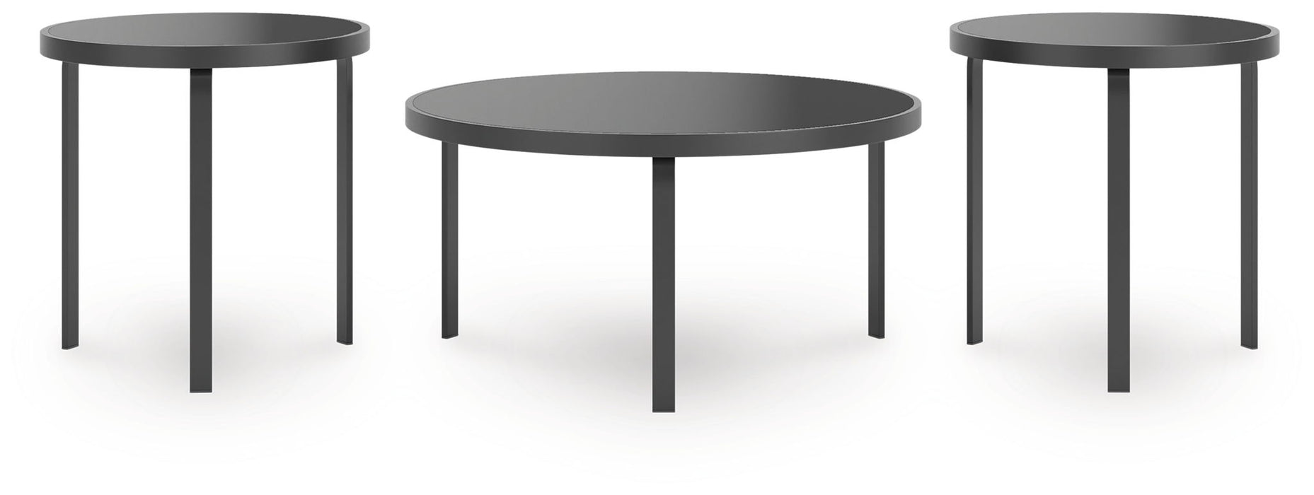 Dorylin - Occasional Table Set (Set of 3) - Black