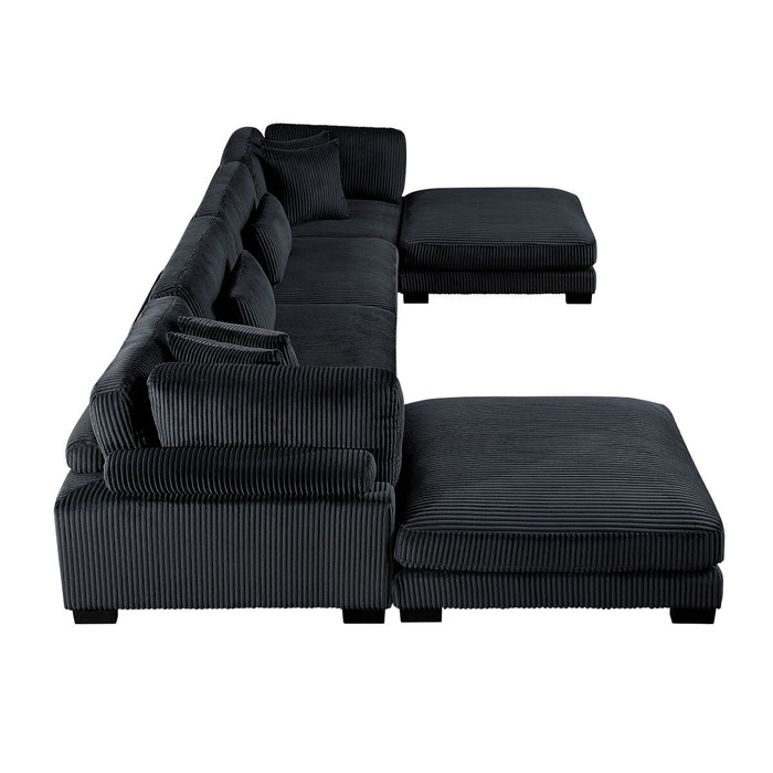 Traverse - Sectional With Ottoman