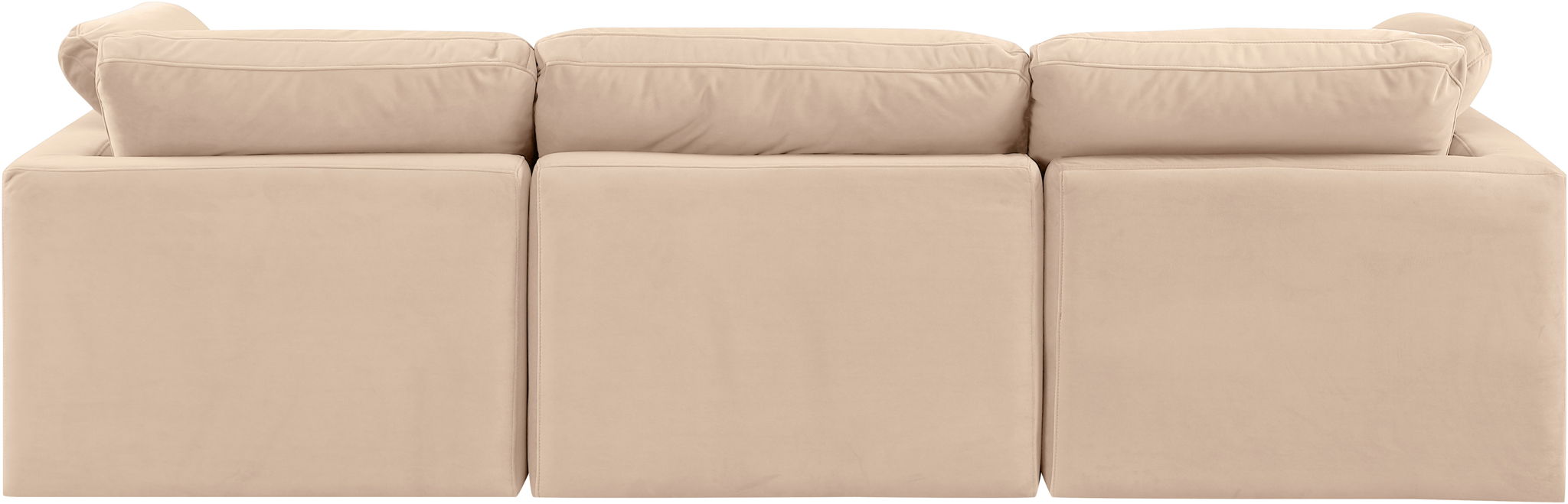 Indulge - Velvet 3 Seat Modular Sofa