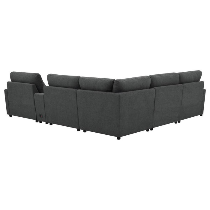 Collins - 6-Piece Modular Power Reclining Sectional
