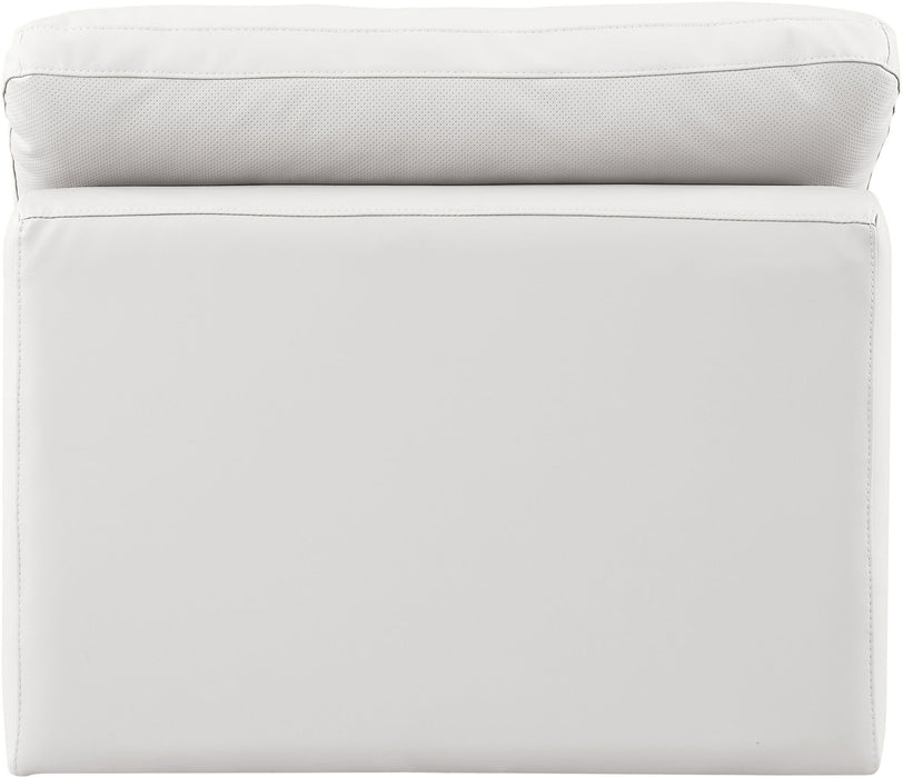 Indulge - Faux Leather Armless Chair