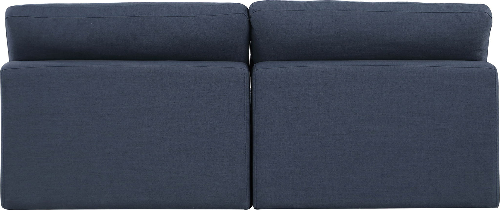 Comfy - Linen Modular Armless Sofa 2 Seats