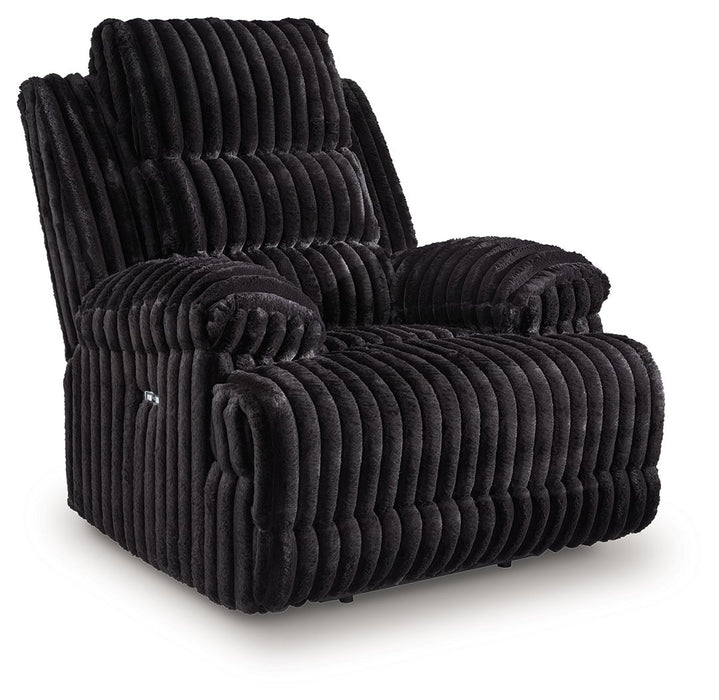 Rhine Falls - Zero Wall Power Recliner - Onyx